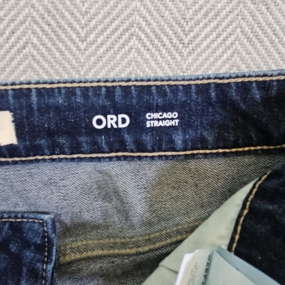 Warp + Weft Ord Chicago Straight Jeans Men's Size 31x34 New with tags! - Picture 15 of 16